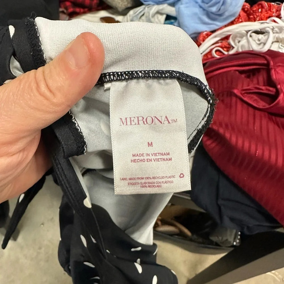 Merona Polka Dot Swimsuit - Picture 4 of 4